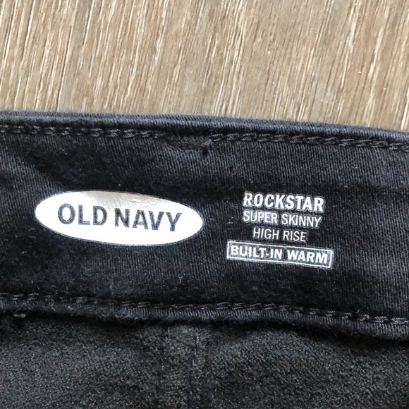Old Navy black jeans - Picture 2 of 4